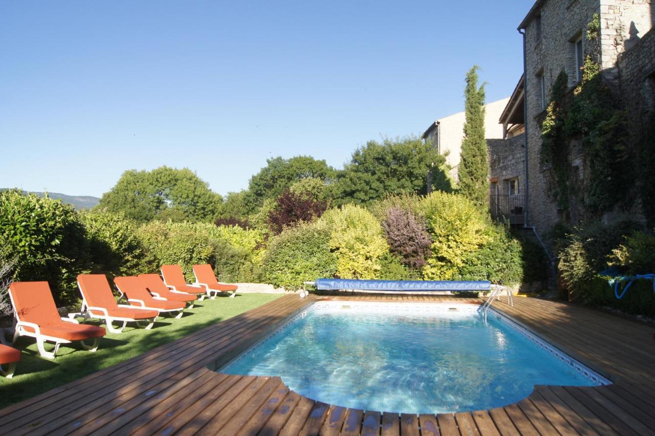 Hotel La Claveliere Saint-Auban-sur-lʼOuvèze Exterior foto