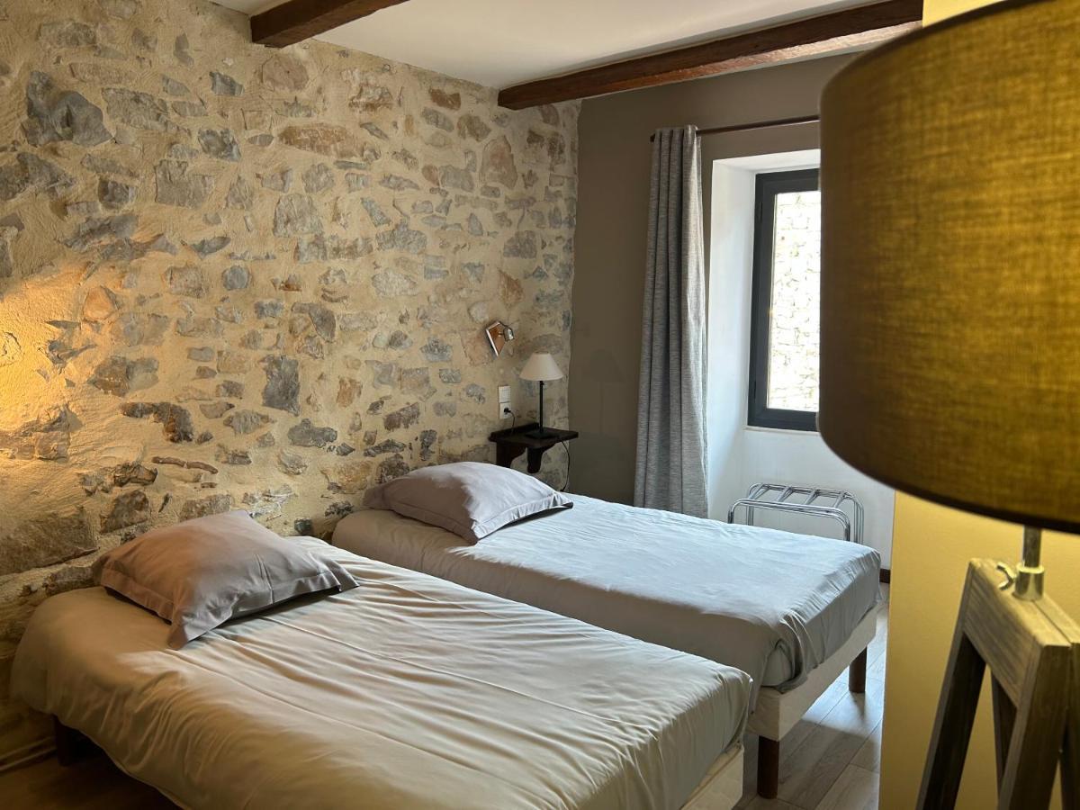 Hotel La Claveliere Saint-Auban-sur-lʼOuvèze Exterior foto